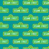 Sesame Street Logo Gift Wrap Wrapping Paper Rolls