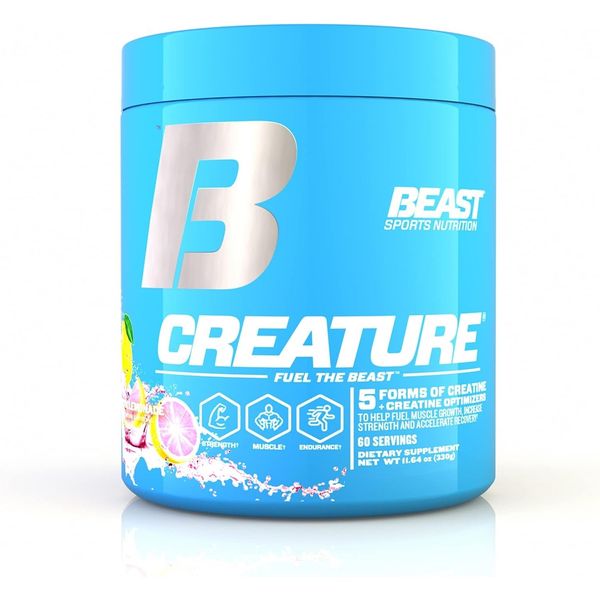 CreatineBeast Sports Nutrition Creature Pink Lemonade - 11.64 oz 1 Pack
