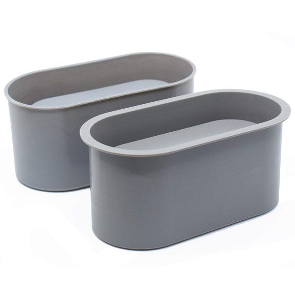 Silicone Planter Mold for Cement Oval Concrete Mold and Form for Flower Pot Candle Vessel DIY