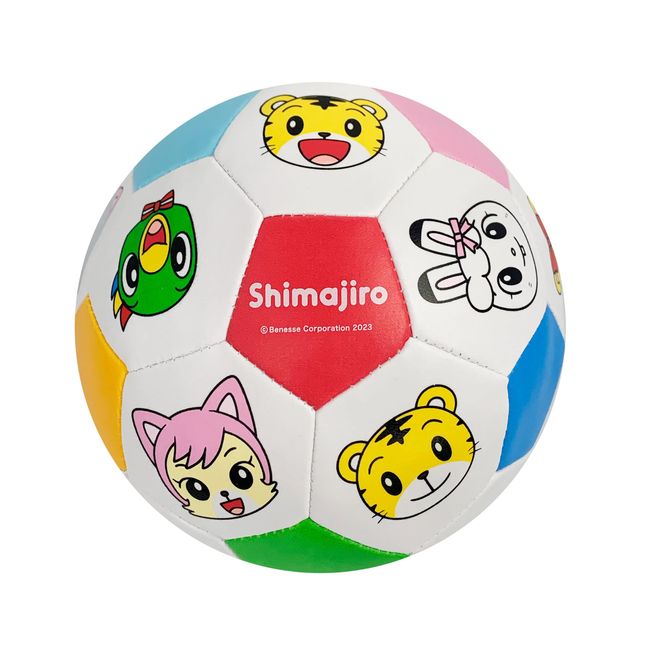 Happinet Shimajiro Soft Soccer Ball (Age 1.5 and Up)