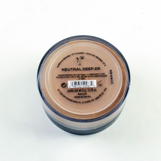 bareMinerals Original Foundation SPF15 Neutral Deep 29 - Large Size 8g / 0.28 Oz