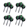 RED DRAGON Hardcore Green Flash Design Flights and VRX Stems Combo Pack