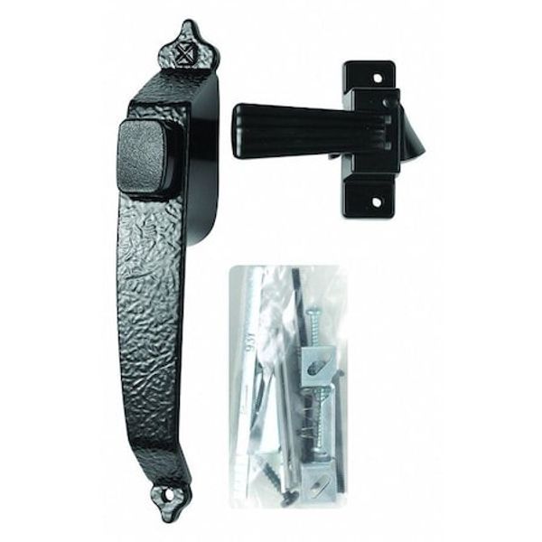 Wright Products Vc333bl Push Button Latch, Black