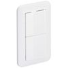 Panasonic Cosmo Wide Embedded Double Switch B (One Piece) WTP50012WP [Genuine Packaging Product]