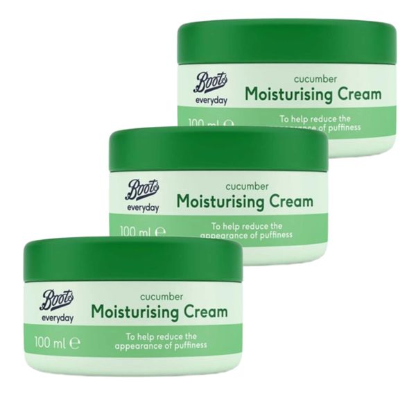 Boots - Cucumber Moisturising Cream 100mL [TRIO PACK]