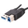 USB 3.0 Type A to B 2m cable for Dell D3100 Dual video docking station
