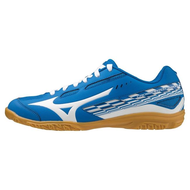 Mizuno Cross-Match Sword Table Tennis Shoes, blue/white