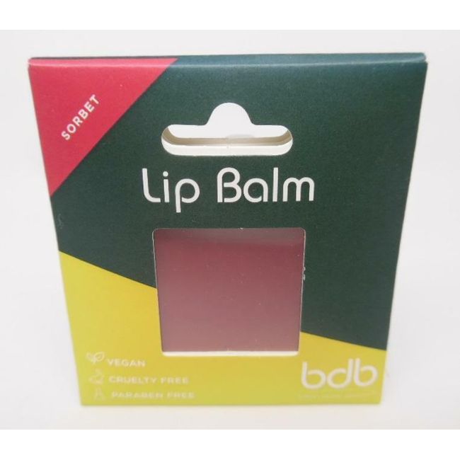 BDB Billion Dollar Beauty Waterproof Hydrating Lip Balm Pan - Sorbet - 0.042oz.