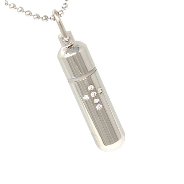 Medical Capsule Memorial Pendant Necklace Made in Japan Capsule Type Nitro Medicine Case Pill Case Waterproof Made in Japan