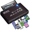 Multi Card Memory Reader Writer - All in 1 for SD SDHC Mini Micro M2 MMC XD CF - USB 2.0 Digital Camera High Speed Data Transfer - PC and Mac Compatible