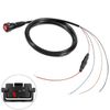 010-12445-00 Power/Data Cable Threaded 4-pin 6 Feet for Garmin echoMAP Chirp