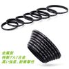 XCSOURCE Step Up Ring Lens Adapter 49-77mm 7pcs Black
