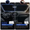 For Chevy Traverse 2018-2025 Car Windshield Sun Shade Foldable Rays UV Block