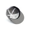 Underground Kulture Self Made Grey Snapback Baseball Cap