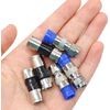 Taiss Coax Cable Crimper Tool Kit: 20 RG59/6 F-style Compression Connectors, Stripper, Compression Tool