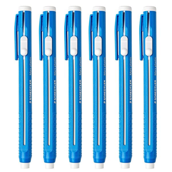 STAEDTLER 528 50 Mars Plastic Stick Propelling Graphite Eraser (6)