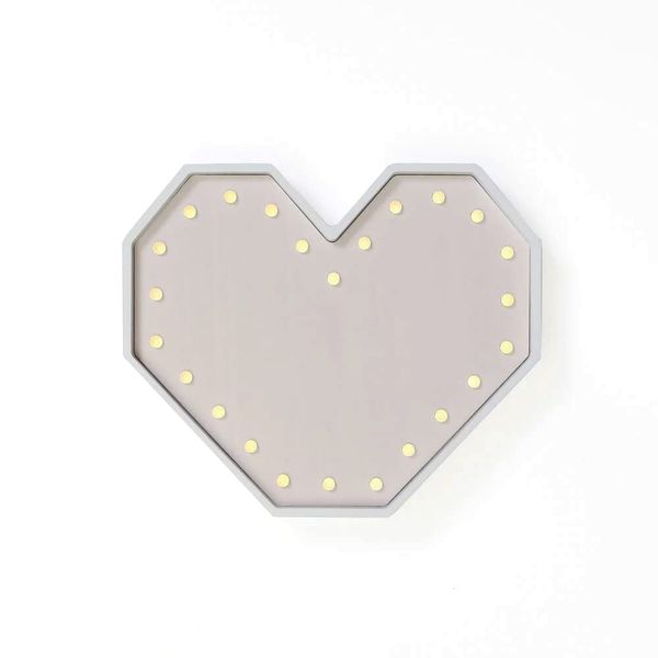 Jeantopia LED Sign Light Wall Object (Heart)