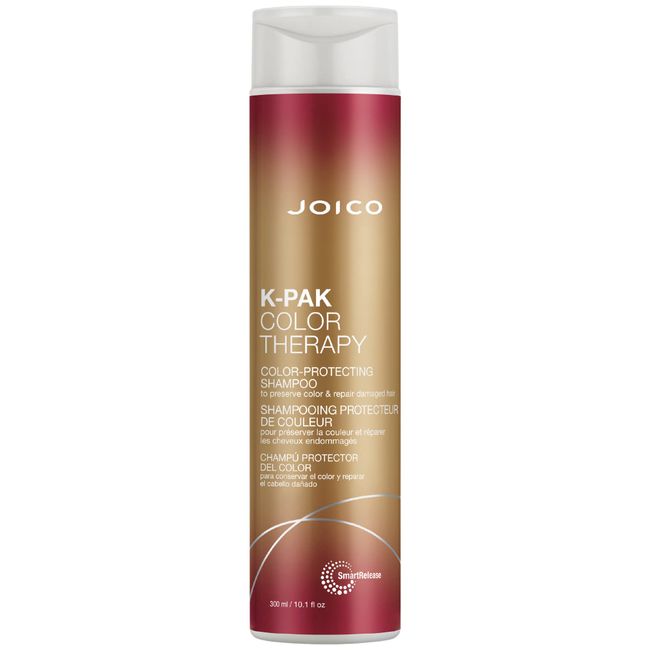 Joico K-PAK Color Therapy Color-Protecting Shampoo | For Color-Treated Hair | Boost Shine | Improve Elasticity | Repair Breakage | Rebuild Damaged Hair | With Keratin & Argan Oil | 10.1 Fl Oz