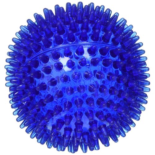 PetSport 4" Gorilla Spiky Ball Floating Dog Toy - Large | Vanilla Scented Super Durable TPR Rubber | Ultra Light, Strong & Bouncy | Play Fetch with Your Pet, Colors Will Vary