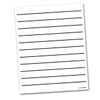 Bold Line Writing Paper with Large 0.875-in. Spaces