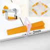 OGORI Tile Leveling Clips 2mm- Tile Spacers Only, Pack of 200