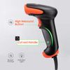 Tera Pro Barcode Scanner USB Wired Handheld CCD Bar Code Reader 1D Linear Bar Code Scanner Super Fast Precise Scanning for Screen Digital Laptop Smartphone Barcode Plug and Play, 2500C