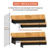 Shelf Brackets 6 Inch Heavy Duty Floating Shelving Brackets Wall Mounted Metal 