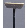 Mounted Felt Bob, Large Inverted Cone Shape, 3/32 Inch | BUF-512.07