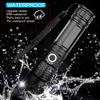 Super-Bright  90000LM LED Tactical Flashlight With Rechargeable Battery