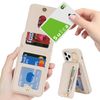 SailorTech iPhone 11 Pro Case with Card Holder, Ring Stand Kickstand - Apricot