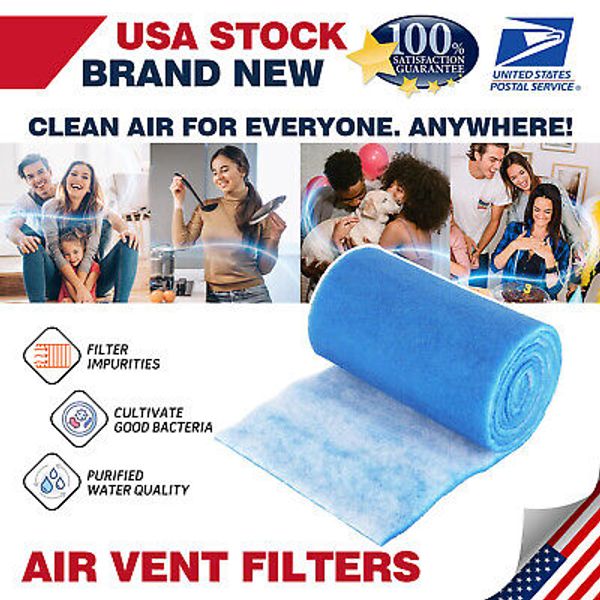 Cut to Fit 12" x 140" Air Vent Polyester Filter Roll MERV 8 HVAC Furnace Filter