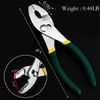BJDSI 8" Slip-Joint Pliers,Rust-Proof,2 Mode Switch,Anti-Slip Handle.