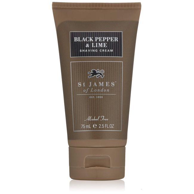 St James of London Black Pepper & Lime Cream Tube. 2.5oz