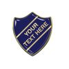 Create Your Own School Shield Badge (Blue)
