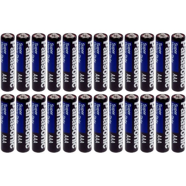 Panasonic Heavy Duty AAA Batteries X 24