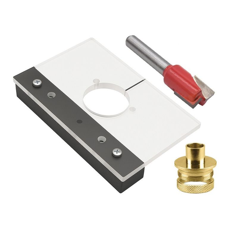 19696-KIT Concealed Hinge Router Template Kit – 35mm Cabinet Door Jig ...