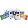 HUBERT® First Aid Kit with White Plastic Case Class A - 10" L x 3" D x 7" H