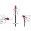 BIGWASP Premium Quality 79 Inches Silicone Soft Tattoo RCA Connector Cords for Rotary Tattoo Machines