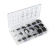 Durable Snap Ring Shop Assortment: 300-Piece Set with Easy Access Compartments