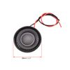 sourcing map 1W 8 Ohm Micro Internal Speaker Magnet Loudspeaker 28mm Dia with Wire