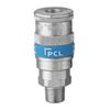 Genuine PCL Air Fitting Vertex Coupling Male Thread R 1/4 AC91CM