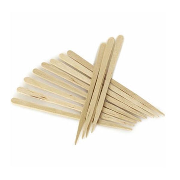 206 Eyebrow Small Wooden Wood Tongue Depressors Spatulas Wax Waxing Tatoo Sticks