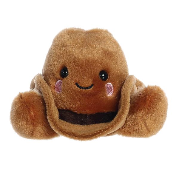 Aurora® Adorable Palm Pals™ Orville Cowboy Hat™ Stuffed Animal - Pocket-Sized Play - Collectable Fun - Brown 5 Inches