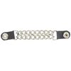 Hot Leathers Western Star Chain Vest Extender (Silver, 4")