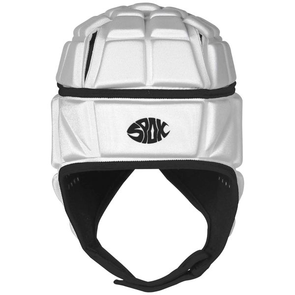 SPOX EB-8005 WT M Head Guard, Men's [WORLD RUGBY Certified]