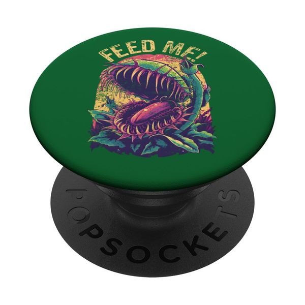 Carnivorous Plant - Feed Me! - Venus Fly Trap PopSockets Adhesive PopGrip