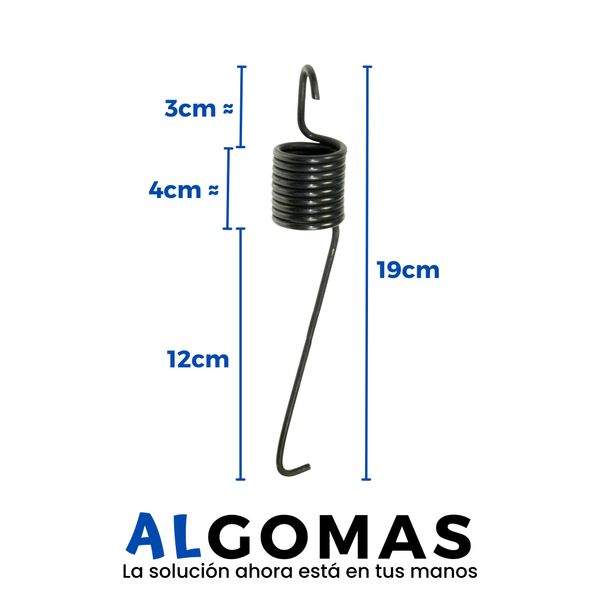 ALGOMAS® Washing Machine Suspension Spring Original Code C00096195 Compatible with Models AB66IT, IWC614SUK | Indesit Model WI105