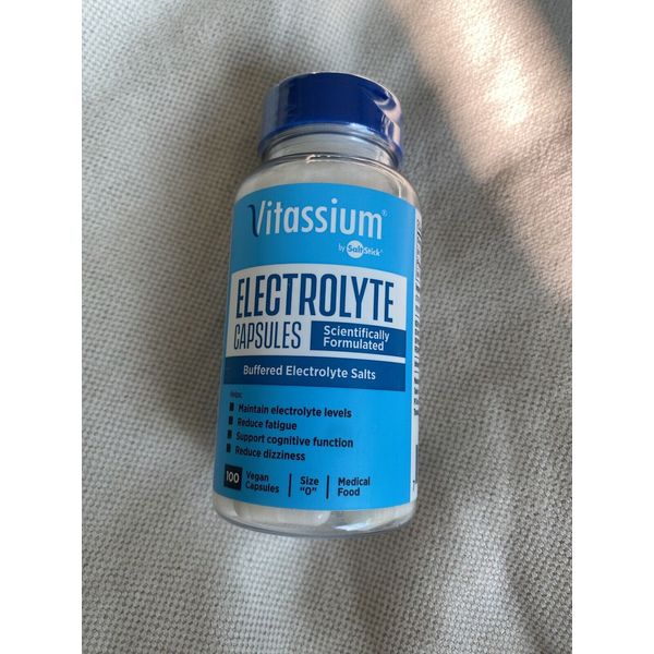 Vitassium  Electrolyte Capsules 100 Count  EXP. 03/2027 New Sealed