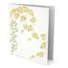 Leaf Stencil - 12.5 x 15cm (M) - Reusable Small Leaves Foliage Wall Stencil Template.