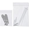 InLine® Patch Panel Cat.6A 0.5U 6-Way for Table / Wall / DIN Rail with Dust Protection Grey